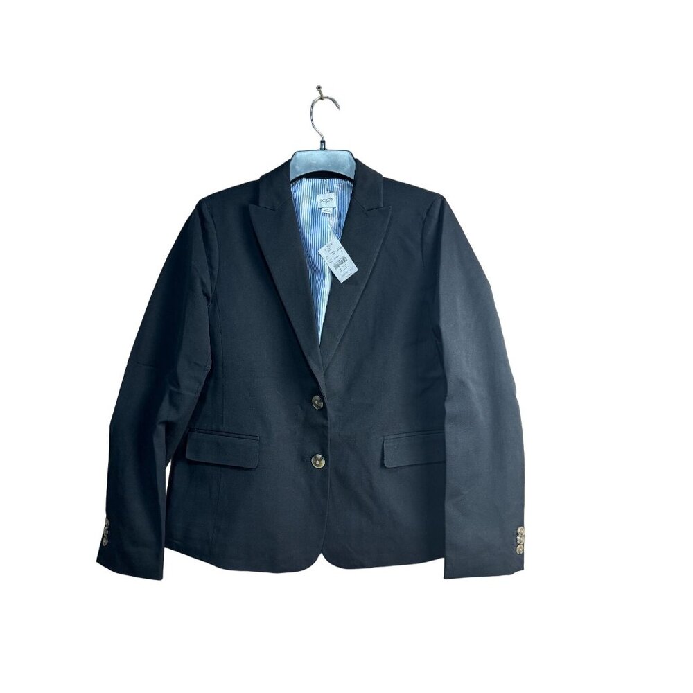 J.Crew Womens Black Blazer Size 6